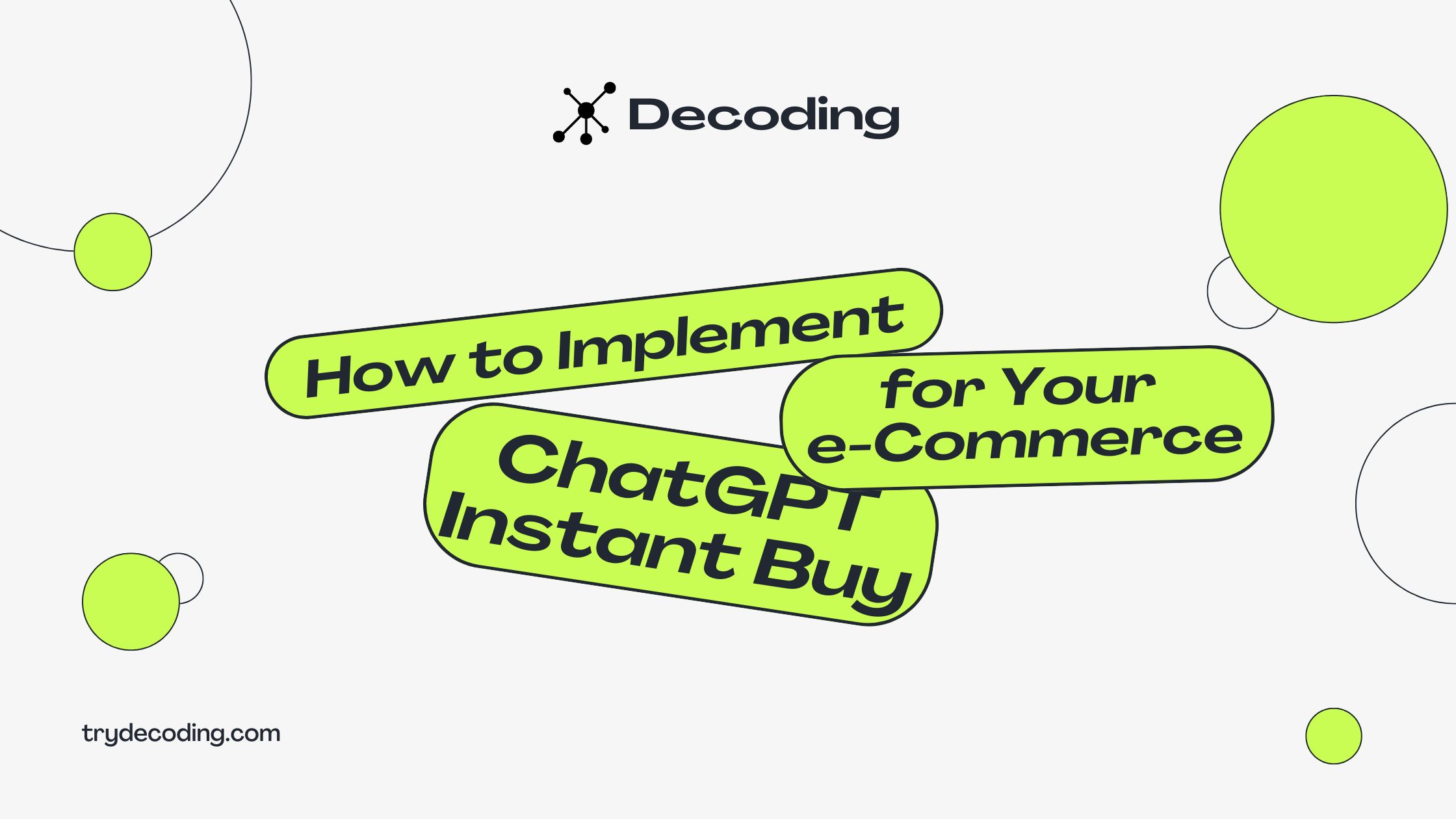 How to Implement ChatGPT Instant Buy for Your E-Commerce (Before Your Competitors Do)